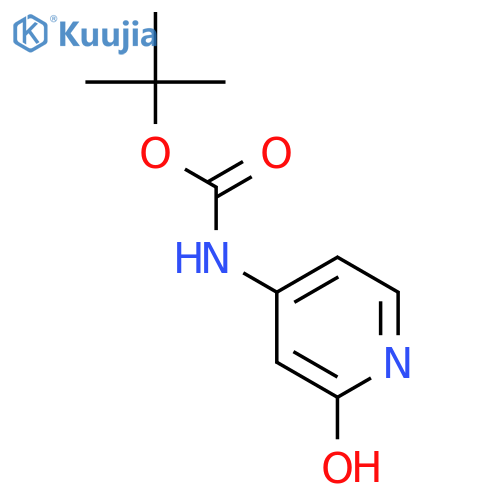 tert-butyl N-(2-oxo-1,2-dihydropyridin-4-yl)carbamate structure