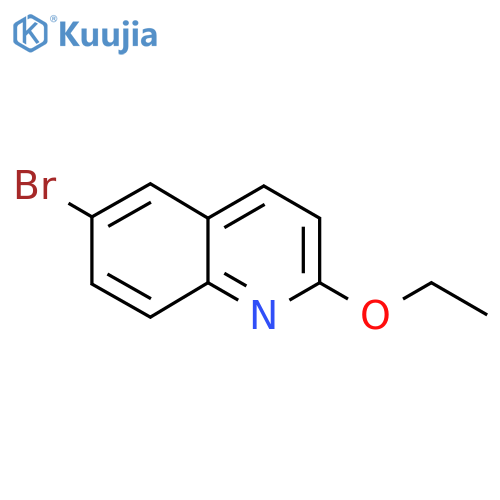 6-Bromo-2-ethoxyquinoline structure