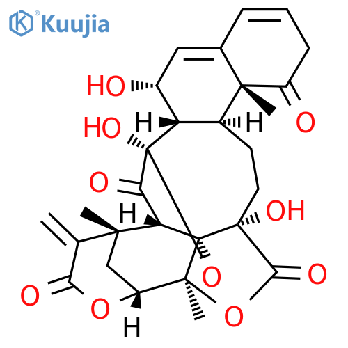 (1S,2S,3R,5R,6S,7R,14R,15S,18S,21S,22R)-5,7,18-Trihydroxy-1,14,21-trimethyl-25-methylidene-4,20,23-trioxaheptacyclo[20.3.1.12,5.03,18.03,21.06,15.09,14]heptacosa-8,10-diene-13,19,24,27-tetrone structure