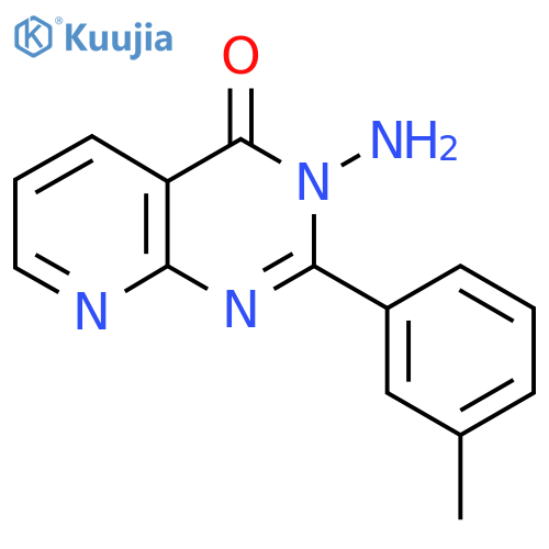 3-Amino-2-M-tolylpyrido[2,3-D]pyrimidin-4(3H)-one structure