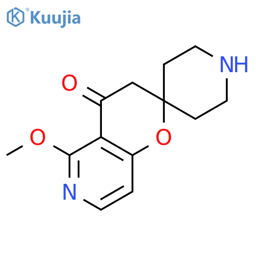 5'-Methoxyspiro[piperidine-4,2'-pyrano[3,2-c]pyridin]-4'(3'H)-one structure