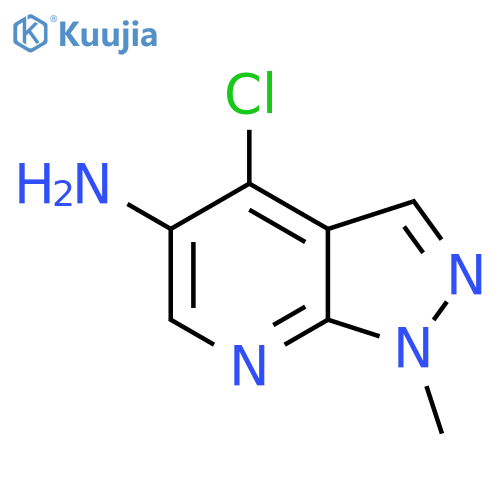 4-Chloro-1-Methyl-1h-pyrazolo3,4-Bpyridin-5-amine structure