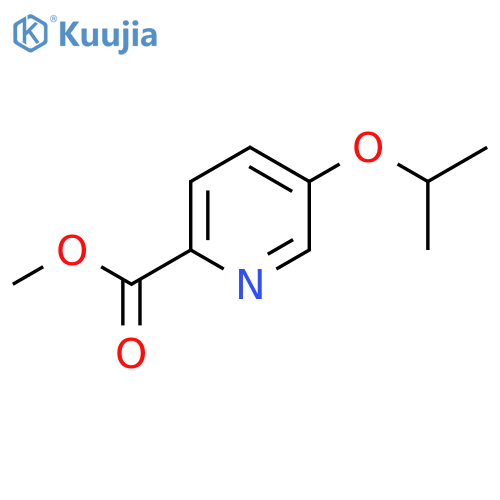 Methyl 5-isopropoxypicolinate structure