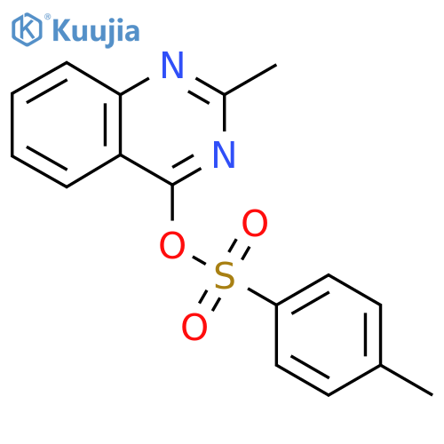 2-Methylquinazolin-4-YL 4-methylbenzenesulfonate structure