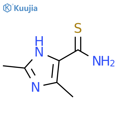 1H-Imidazole-4-carbothioamide, 2,5-dimethyl- structure