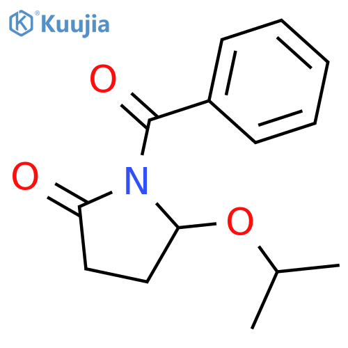 5-(1-methylethoxy)-1-(phenylcarbonyl)pyrrolidin-2-one structure