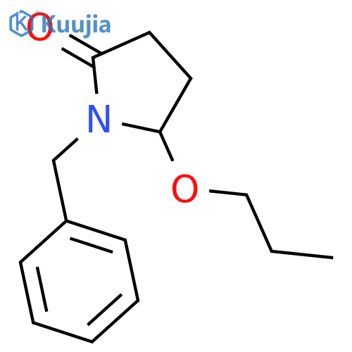1-benzyl-5-propoxypyrrolidin-2-one structure