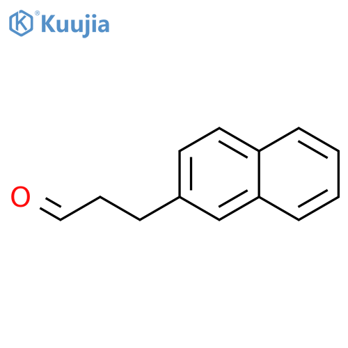 3-(naphthalen-2-yl)propanal structure