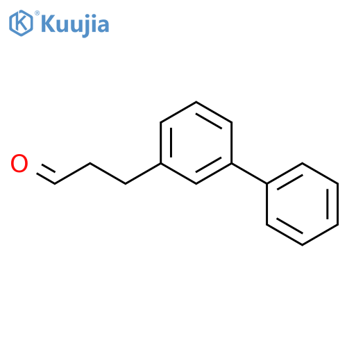 [1,1'-Biphenyl]-3-propanal structure