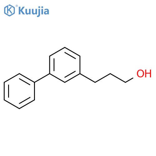 [1,1'-Biphenyl]-3-propanol structure