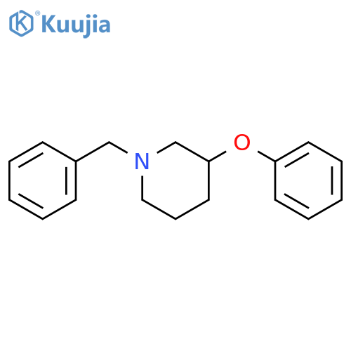 1-Benzyl-3-phenoxypiperidine structure