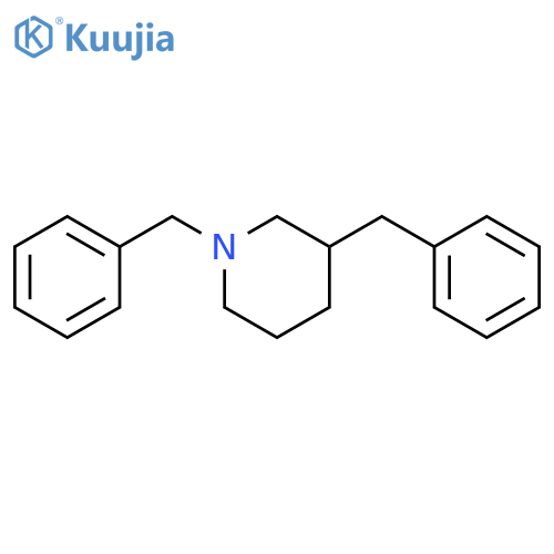 Piperidine, 1,3-bis(phenylmethyl)- structure