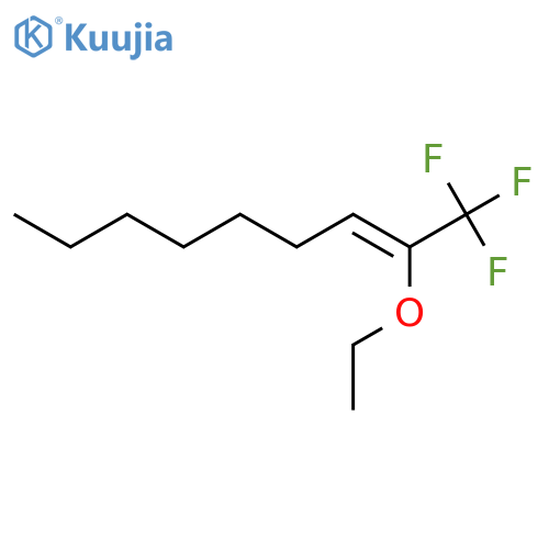 2-Ethoxy-1,1,1-trifluoronon-2-ene structure