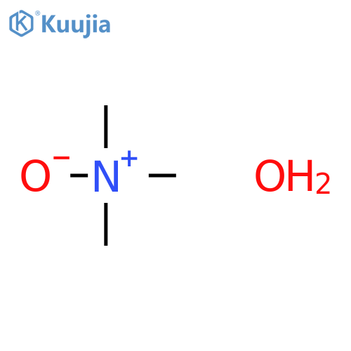 Methanamine, N,N-dimethyl-, N-oxide, monohydrate structure