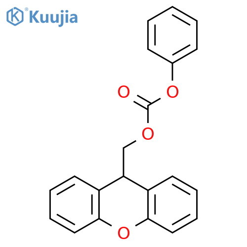 Carbonic acid, phenyl 9H-xanthen-9-ylmethyl ester structure