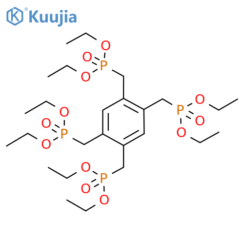 1,2,4,5-Tetrakis(diethylphosphonomethyl)benzene structure