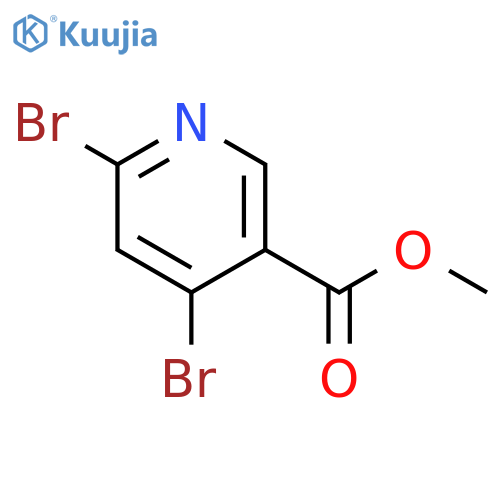 Methyl 4,\u200b6-\u200bDibromonicotinate structure