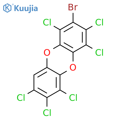 2-bromo-1,3,4,6,7,8-hexachlorooxanthrene structure