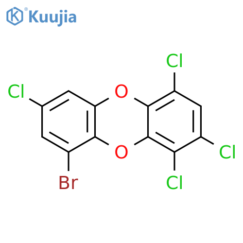 DIBENZO[B,E][1,4]DIOXIN, 9-BROMO-1,2,4,7-TETRACHLORO- structure