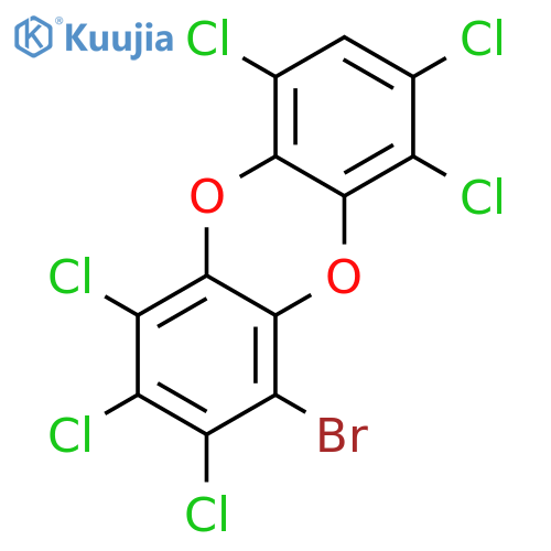 Dibenzo[b,e][1,4]dioxin,4-bromo-1,2,3,6,7,9-hexachloro- structure