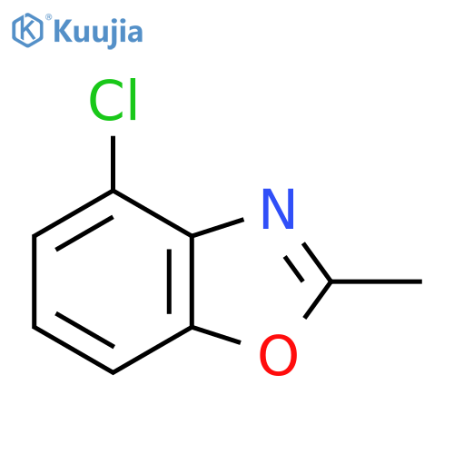 4-Chloro-2-methylbenzo[d]oxazole structure