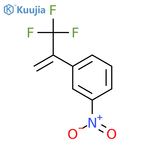 1-Nitro-3-(3,3,3-trifluoroprop-1-en-2-yl)benzene structure