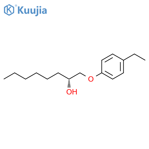 2-Octanol, 1-(4-ethylphenoxy)-, (R)- structure