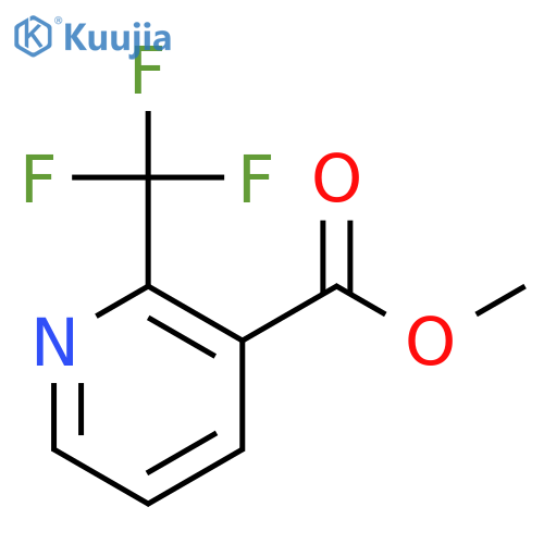 Methyl 2-(trifluoromethyl)nicotinate structure
