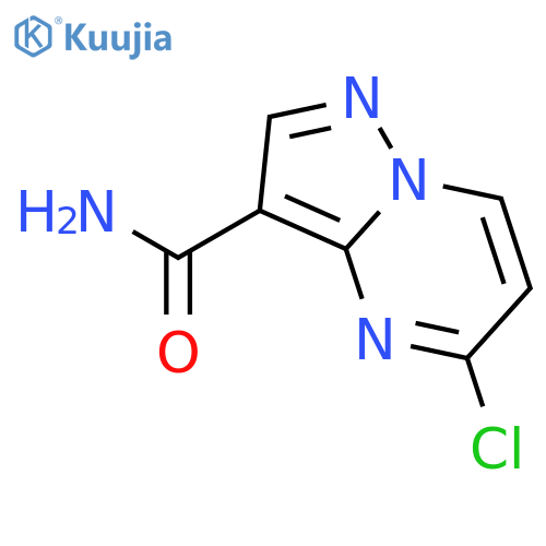 5-Chloropyrazolo[1,5-a]pyrimidine-3-carboxamide structure