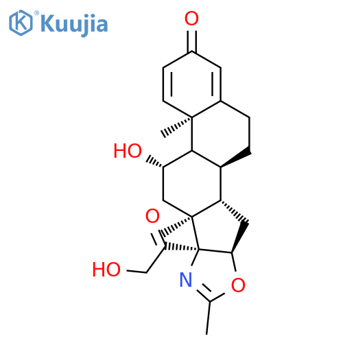 21-Desacetyl Deflazacort structure