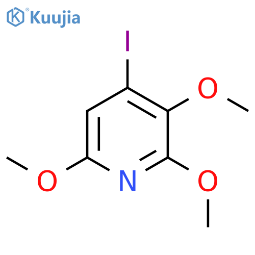 4-Iodo-2,3,6-trimethoxypyridine structure