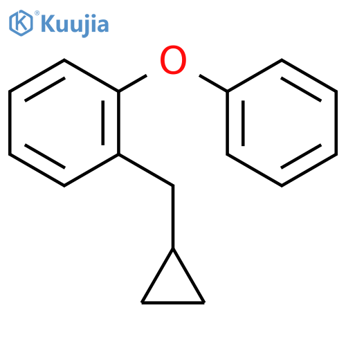 1-(Cyclopropylmethyl)-2-phenoxybenzene structure