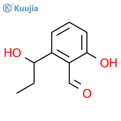 2-formyl-3-hydroxyphenylpropanol structure