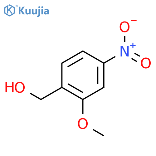 2-Methoxy-4-nitrobenzyl alcohol structure
