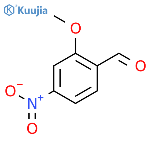 2-Methoxy-4-nitrobenzaldehyde structure