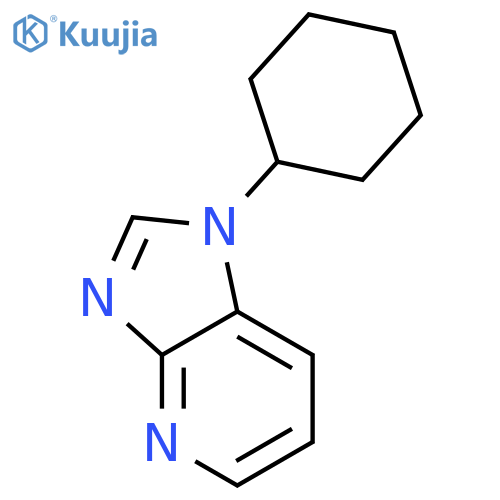 1-cyclohexyl-1H-Imidazo[4,5-b]pyridine structure