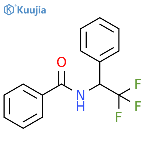 N-(2,2,2-Trifluoro-1-phenylethyl)benzamide structure
