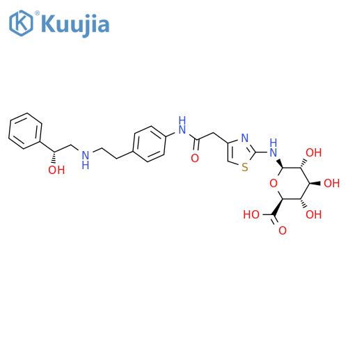 Mirabegron N-glucuronide structure