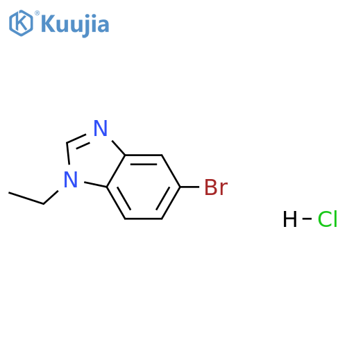 5-Bromo-1-ethylbenzoimidazole hydrochloride structure
