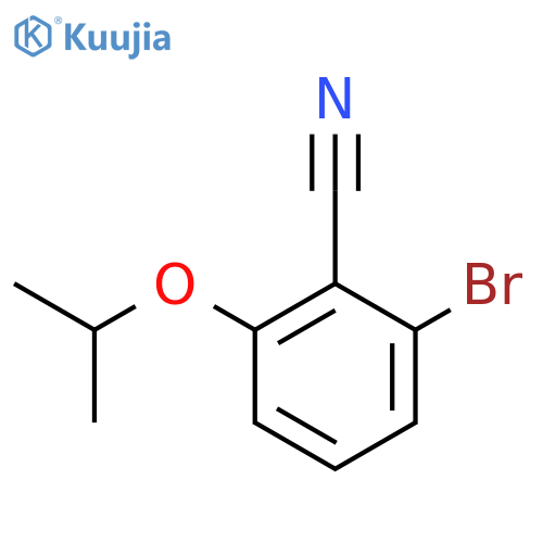 2-Bromo-6-isopropoxybenzonitrile structure