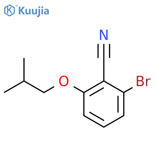 2-Bromo-6-isobutoxybenzonitrile structure