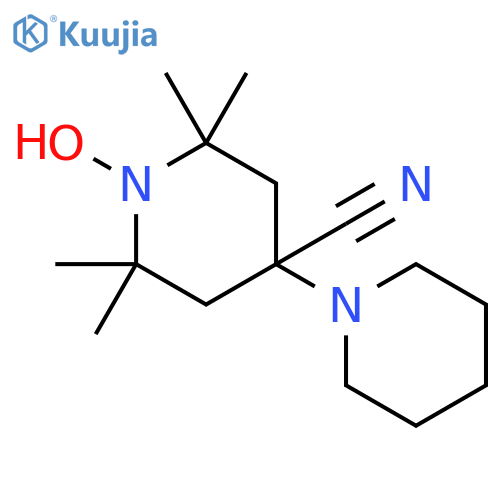 [1,4'-Bipiperidin]-1'-yloxy, 4'-cyano-2',2',6',6'-tetramethyl- structure