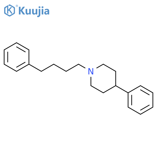 4-phenyl-1-(4-phenylbutyl)piperidine structure