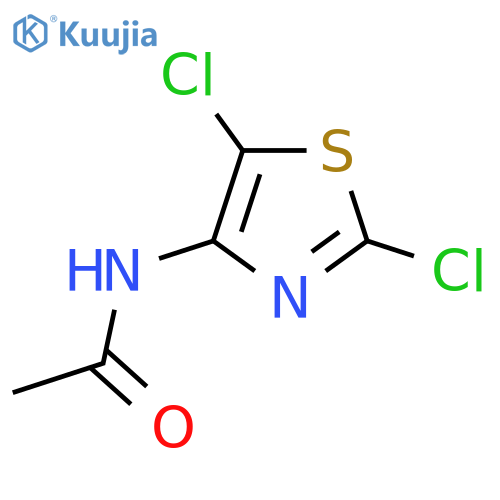 N-(dichloro-1,3-thiazol-4-yl)acetamide structure