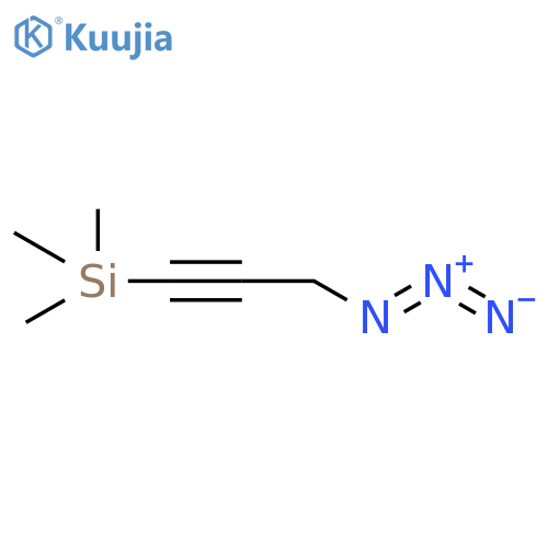 1-Propyne, 3-azido-1-(trimethylsilyl)- structure