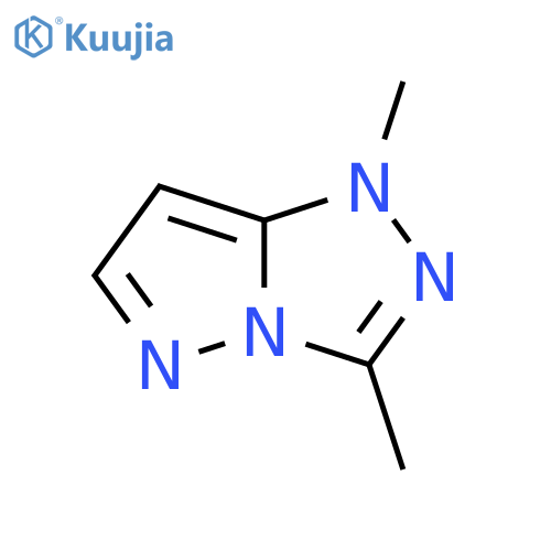 1H-Pyrazolo[5,1-c]-1,2,4-triazole, 1,3-dimethyl- structure