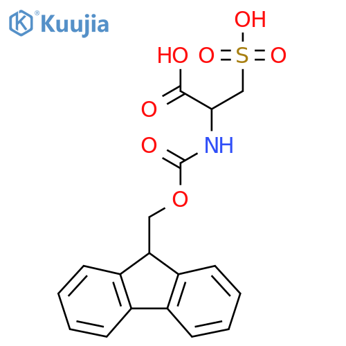 Fmoc-D-Cysteic acid structure