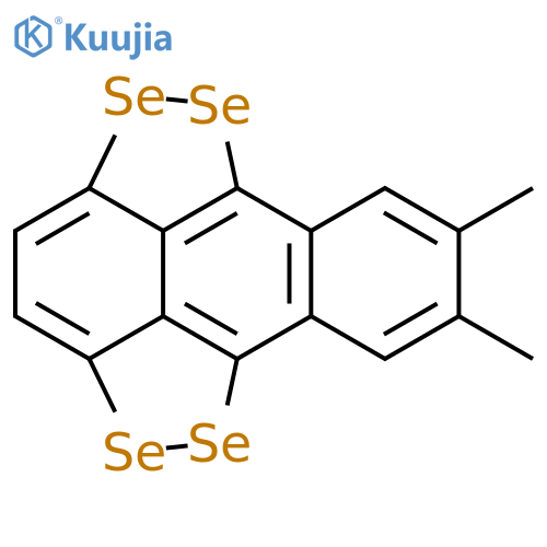 Anthra[1,9-cd:4,10-c'd']bis[1,2]diselenole, 8,9-dimethyl- structure