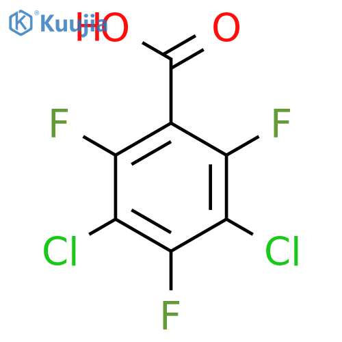 3,5-Dichloro-2,4,6-trifluorobenzoic acid structure