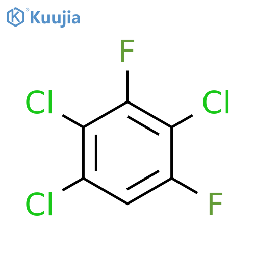 Benzene, 1,2,4-trichloro-3,5-difluoro- structure